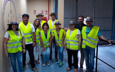 Técnicos onubenses visitan junto a SP Soluciones Agrícolas las nuevas instalaciones de Seipasa